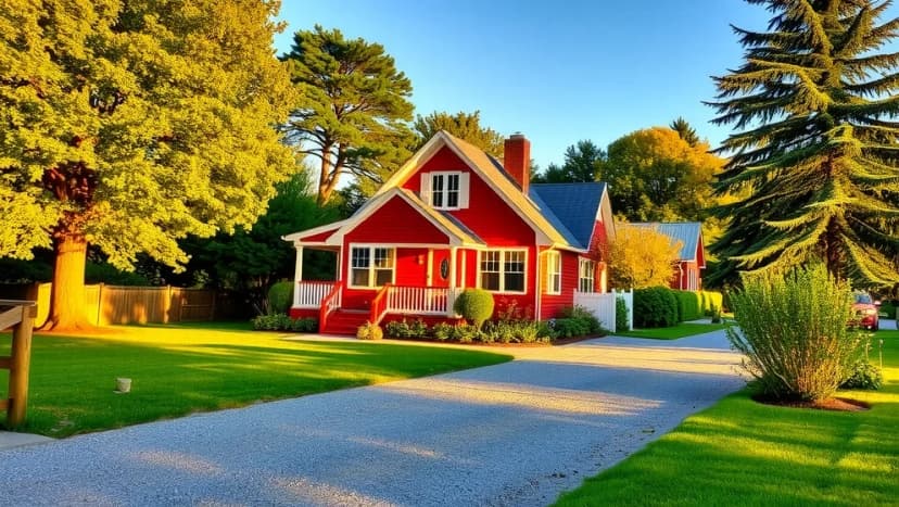 Hus till salu i Hjö