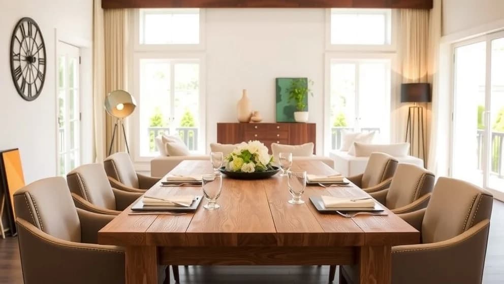 Matbord för 6 personer som passar ditt hem